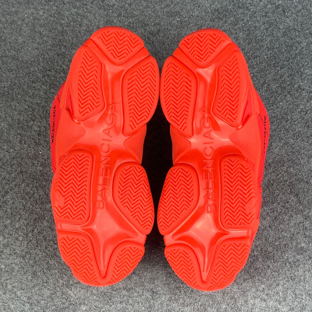 Balenciaga Triple S 'Allover Logo - Red'