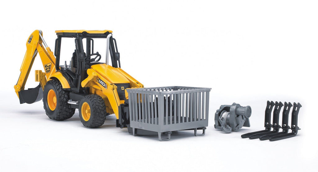 Bruder 02427 JCB MIDI CX Backhoe Loader 18.10.10