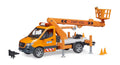 Bruder 02679 Mercedes-Benz Sprinter Work Platform with Light & Sound Module 24.12.8