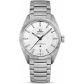 Constellation Globemaster Omega Co-Axial Master Chronometer 39mm Silver Dial on Bracelet