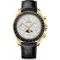 Omega Speedmaster Moonwatch Master Chronometer Moonphase Yellow Gold
