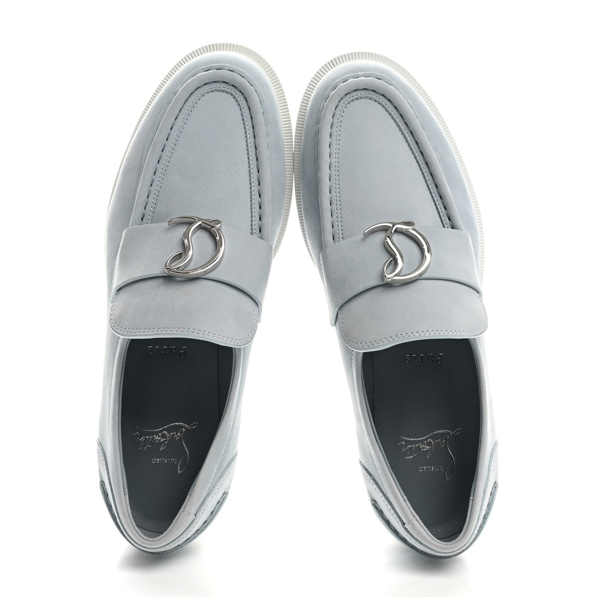 Nubuck Womens CL Moc Lug Flat Loafers 37.5 Mineral
