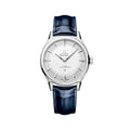 Constellation Observatory Canopus Gold™ 39.4mm - Silver on Leather Strap