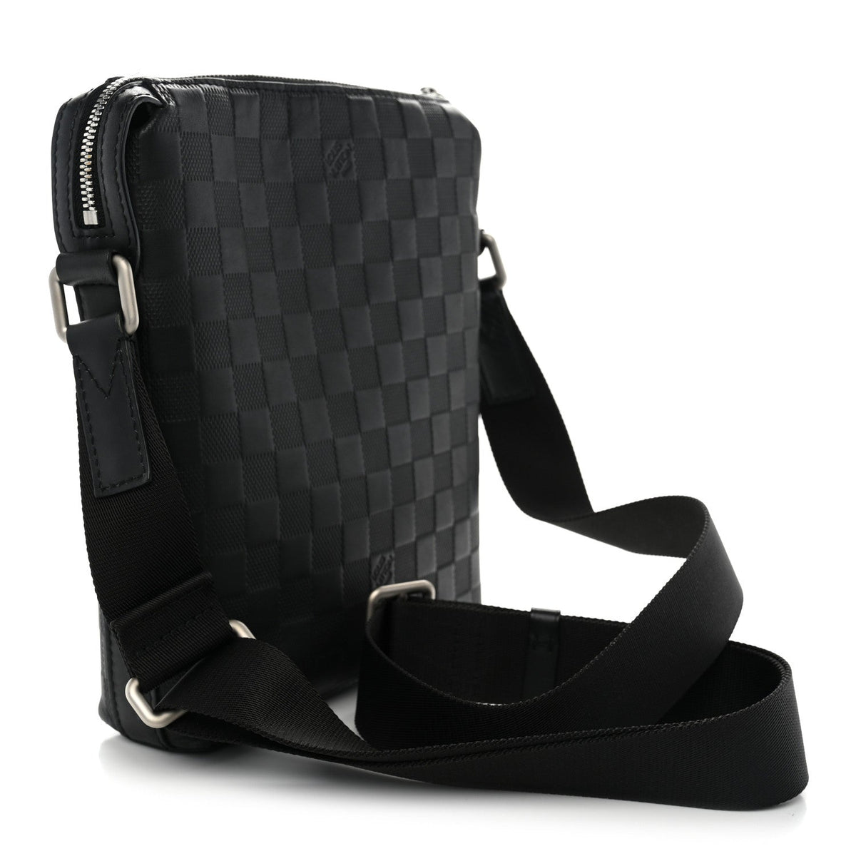 Damier Infini Discovery Messenger BB Onyx