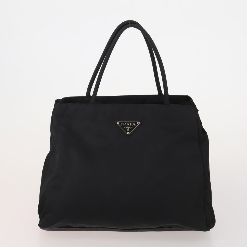 PRADA Shoulder Bag Nylon 4 Set Brown Black Auth 196164