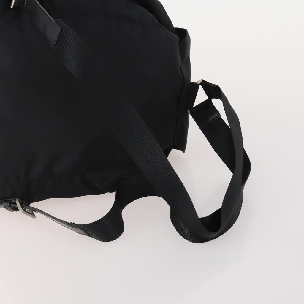 PRADA Pouch Nylon 2 Set Black Auth 196167