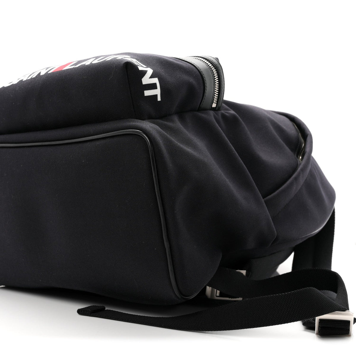 Canvas Logo City Backpack Black