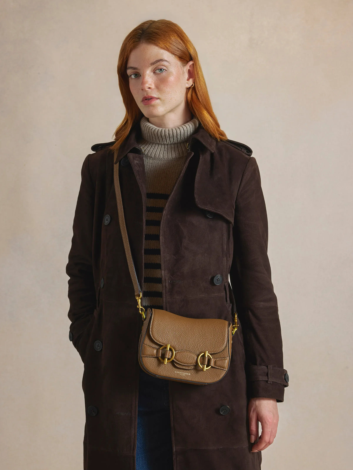 Connie - Tan Leather