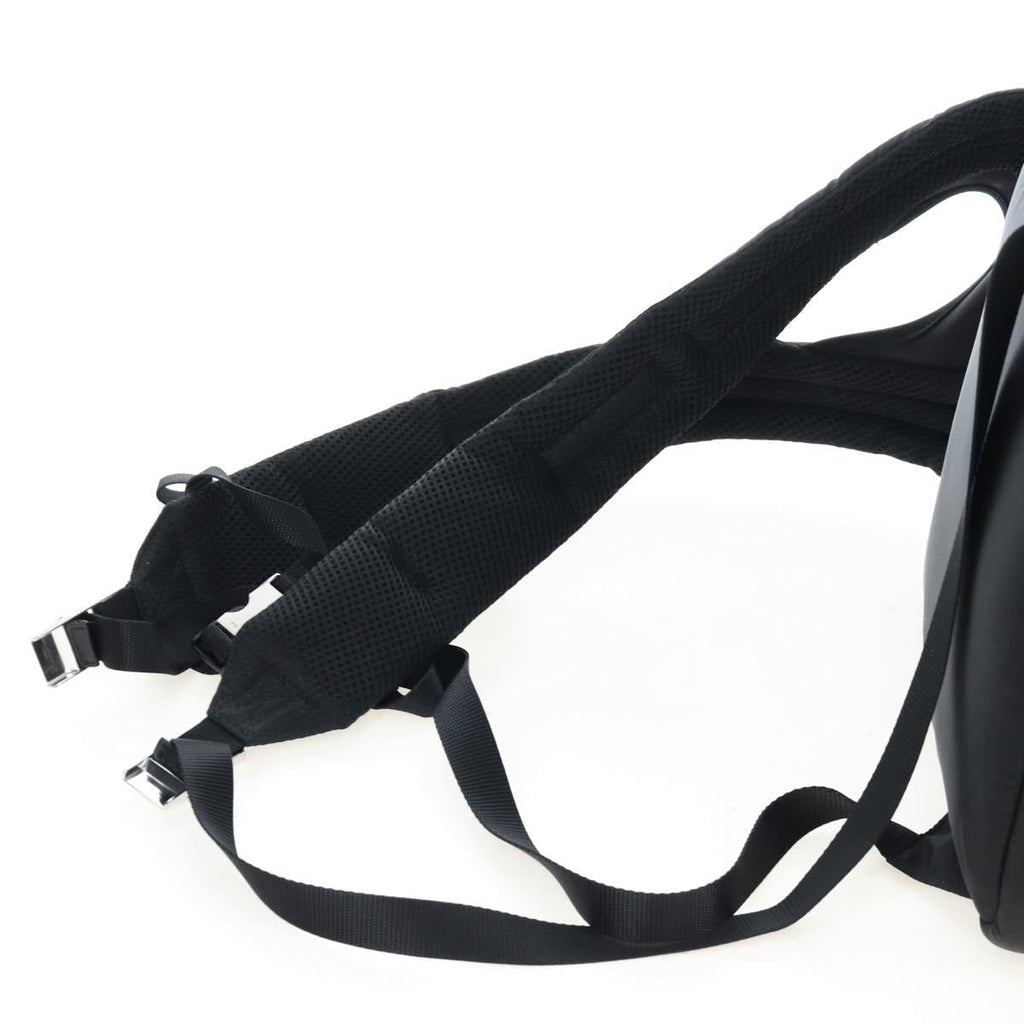 PRADA Frankenstein Backpack Nylon Black Purple Auth 203108M