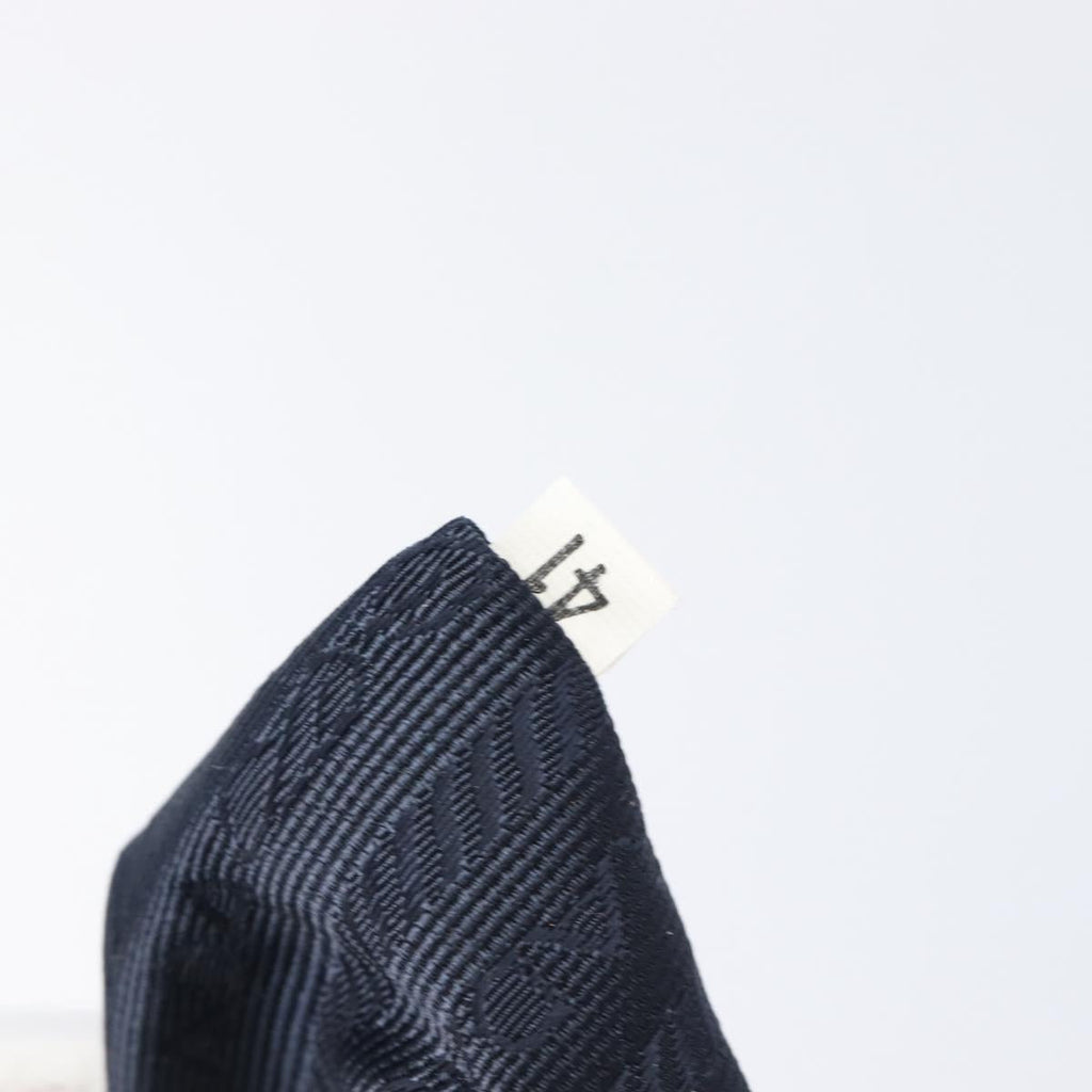 PRADA Backpack Nylon Light Blue Silver Auth 203438