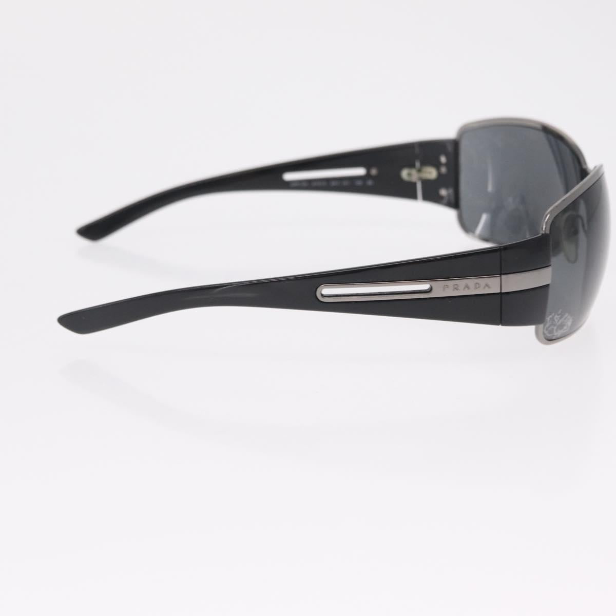 PRADA Sunglasses Plastic Black Auth 203806