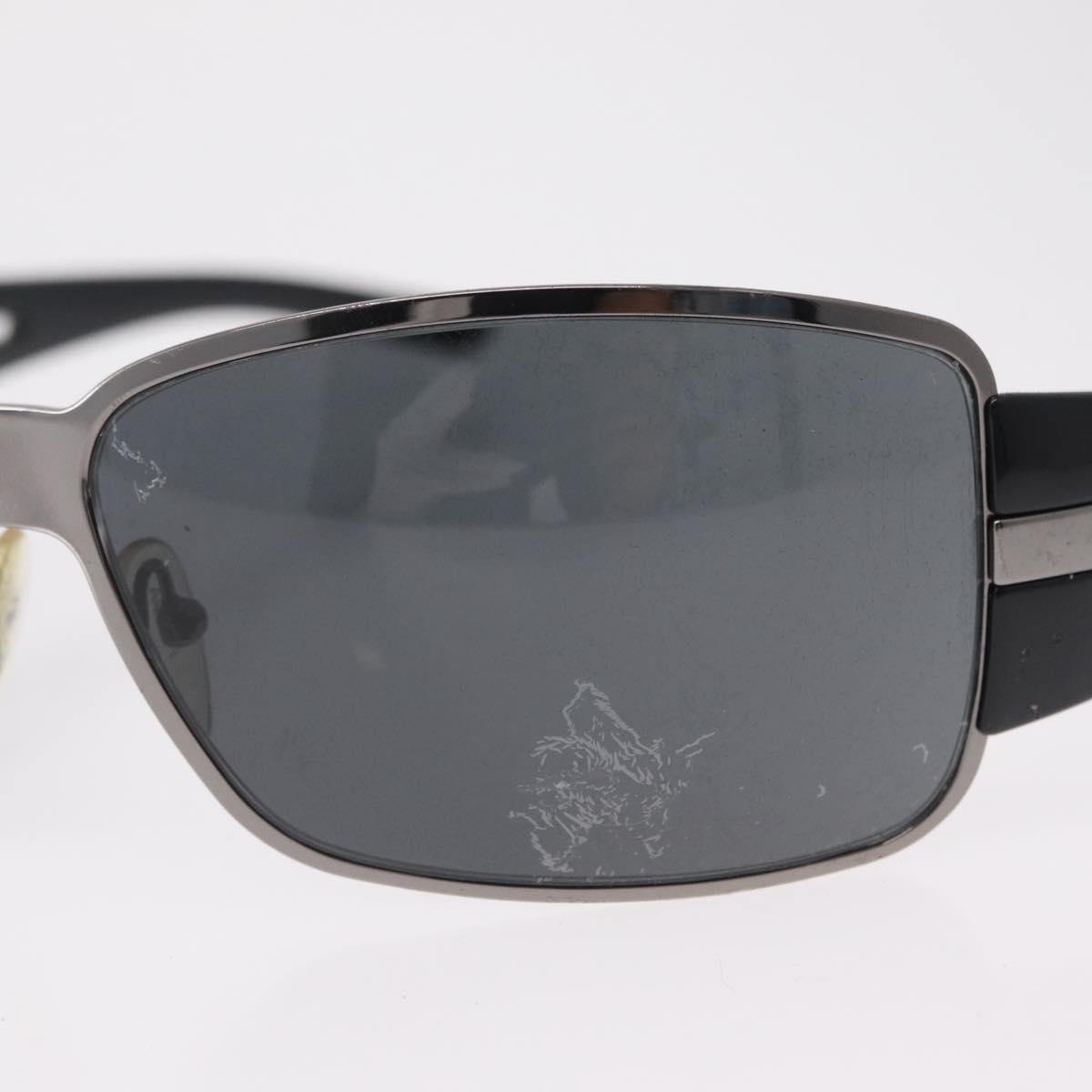 PRADA Sunglasses Plastic Black Auth 203806