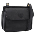 GUCCI Micro GG Supreme Shoulder Bag PVC Black Gold 007 23 0114 Auth 208817