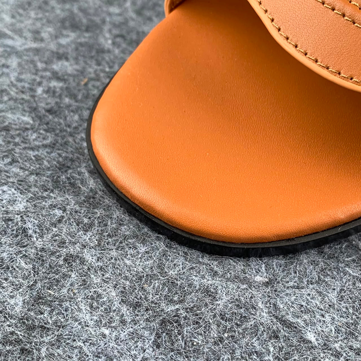 LV Isola Flat Mule 'Cognac'