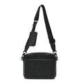 Calfskin Monogram Shadow Trio Messenger Black