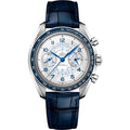 Omega Speedmaster Chronoscope 43mm Silver Dial on Strap