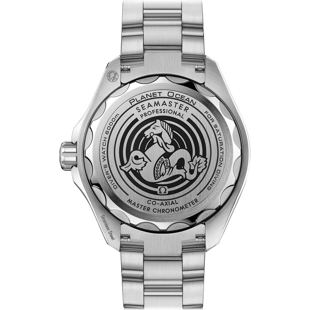 Omega Seamaster Planet Ocean 6000m Ultra Deep White Dial 45.5mm on Bracelet