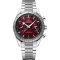 Omega Speedmaster 57 Coaxial Chronometer Chronograph Red Dial 40.5mm on Bracelet 332.10.41.51.11.001