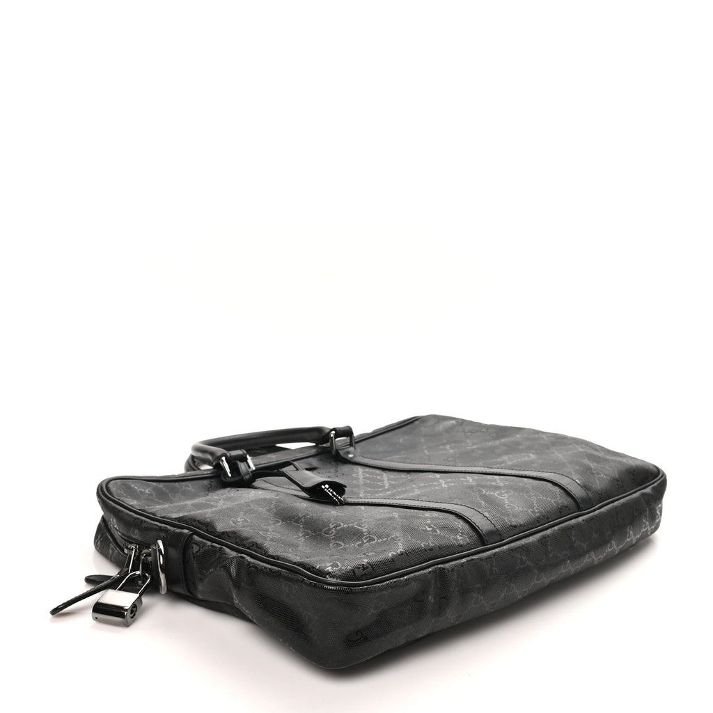 Imprime Monogram Medium Briefcase Black