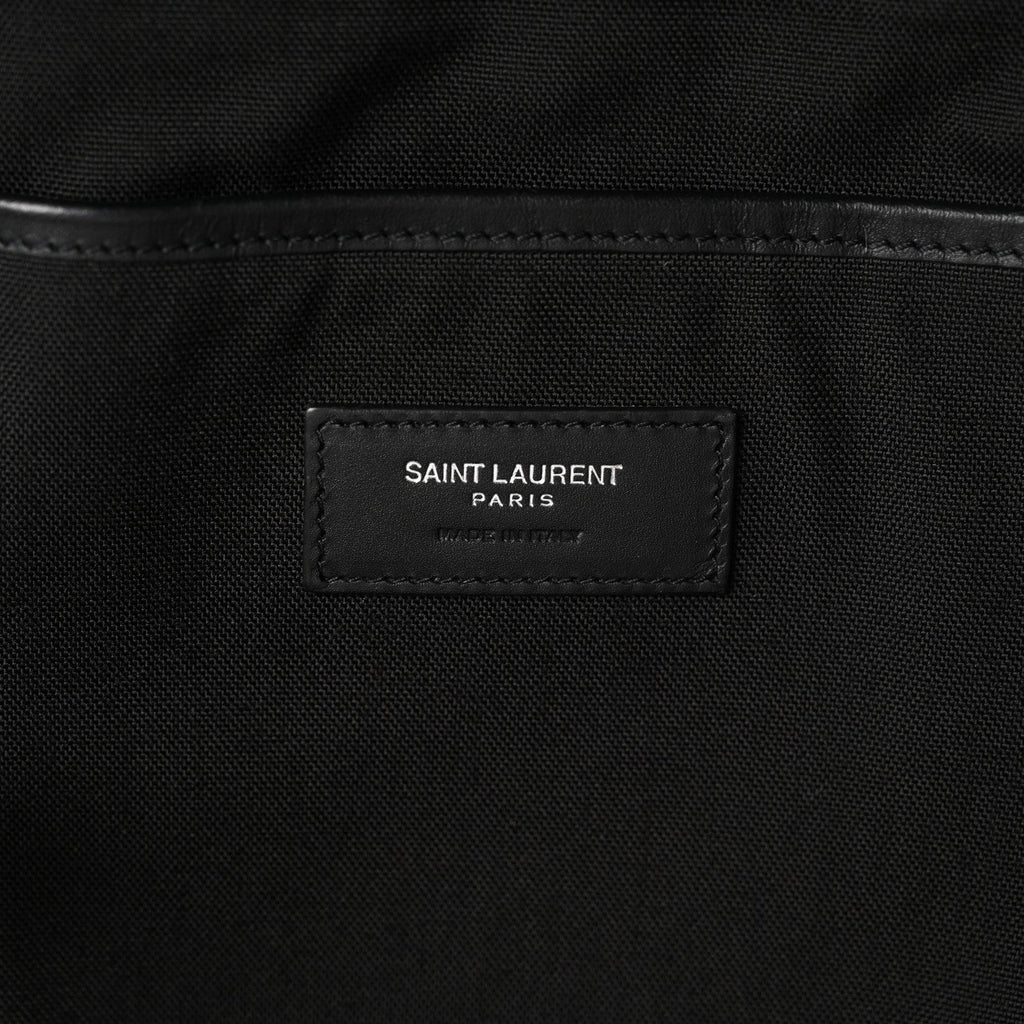Canvas Logo City Backpack Black