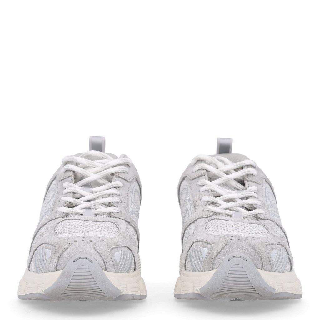 Technical Mesh Suede Dior Chrono Sneakers 38.5 Grey