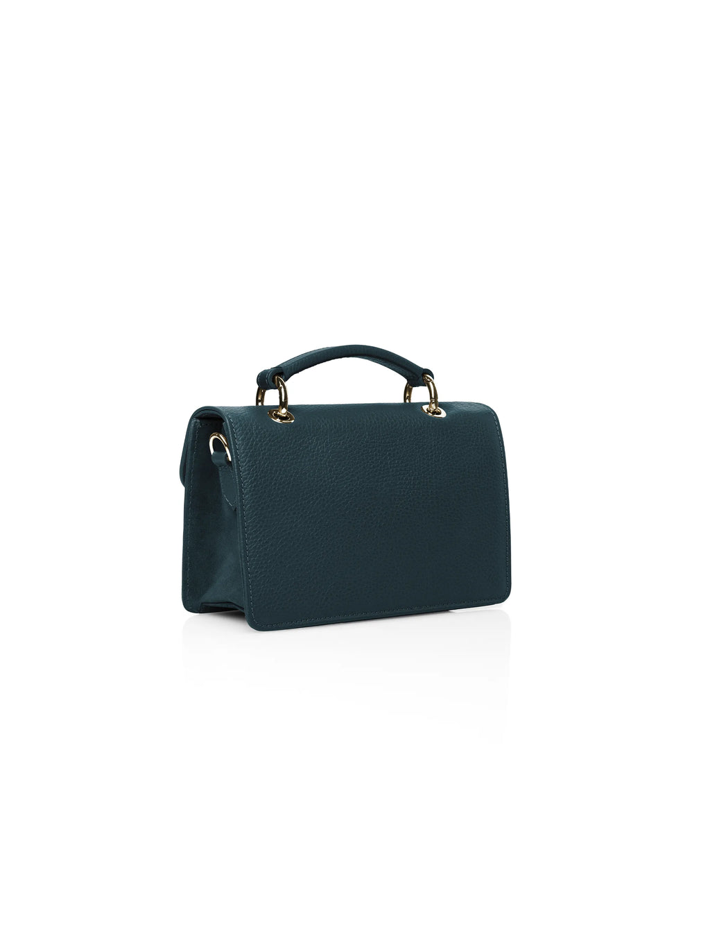 Loxley Mini Cross Body Bag - Teal Suede