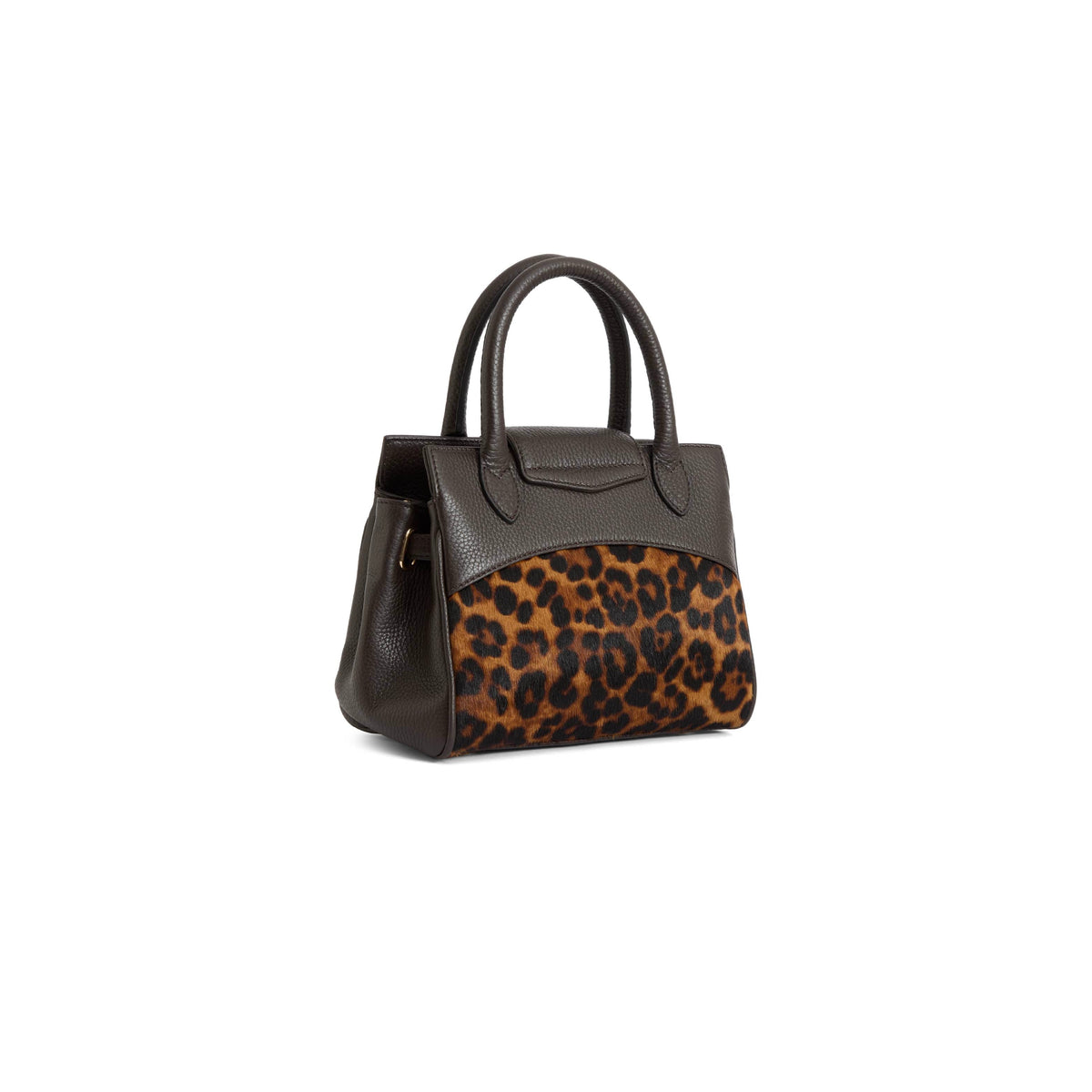 Mini Windsor Handbag - Leopard Haircalf