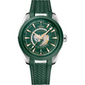 Omega 220.32.43.22.10.001 Seamaster Aqua Terra 150M Worldtimer 43mm Green Ceramic on Strap