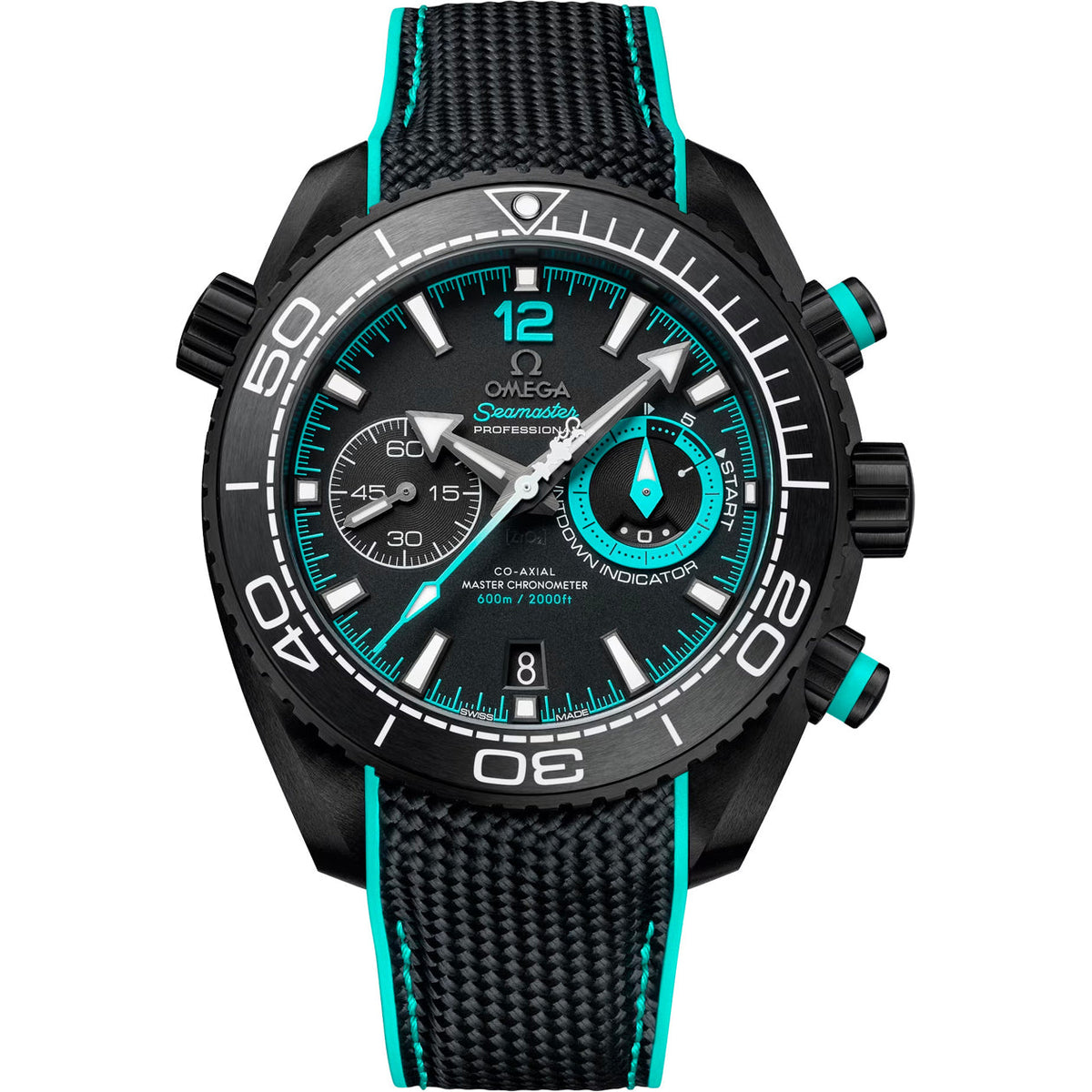 Omega 215.92.46.51.01.003 Seamaster Planet Ocean 600M ETNZ Deep Black