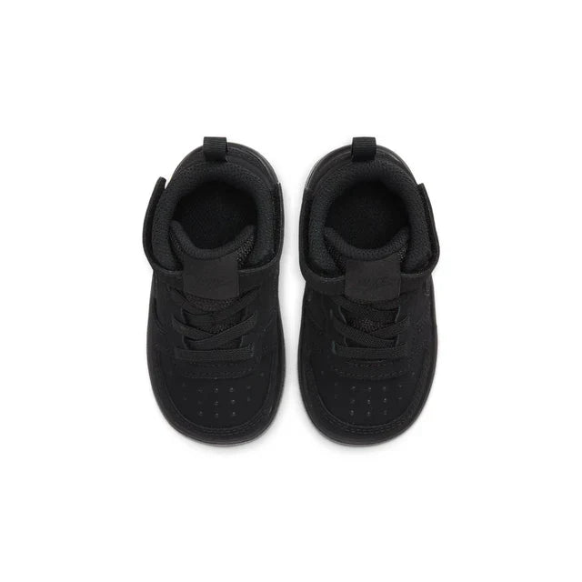 Nike Court Borough Mid 2 'Triple Black' - Toddler