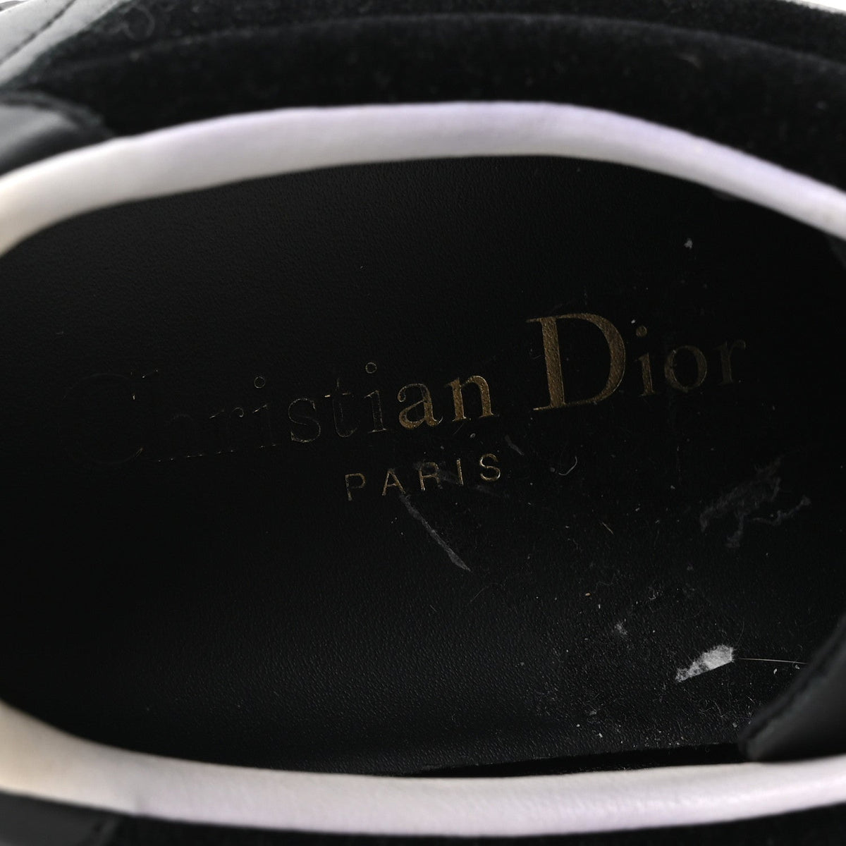 Velvet Mix Diorun Sneakers 38.5 Black Off White