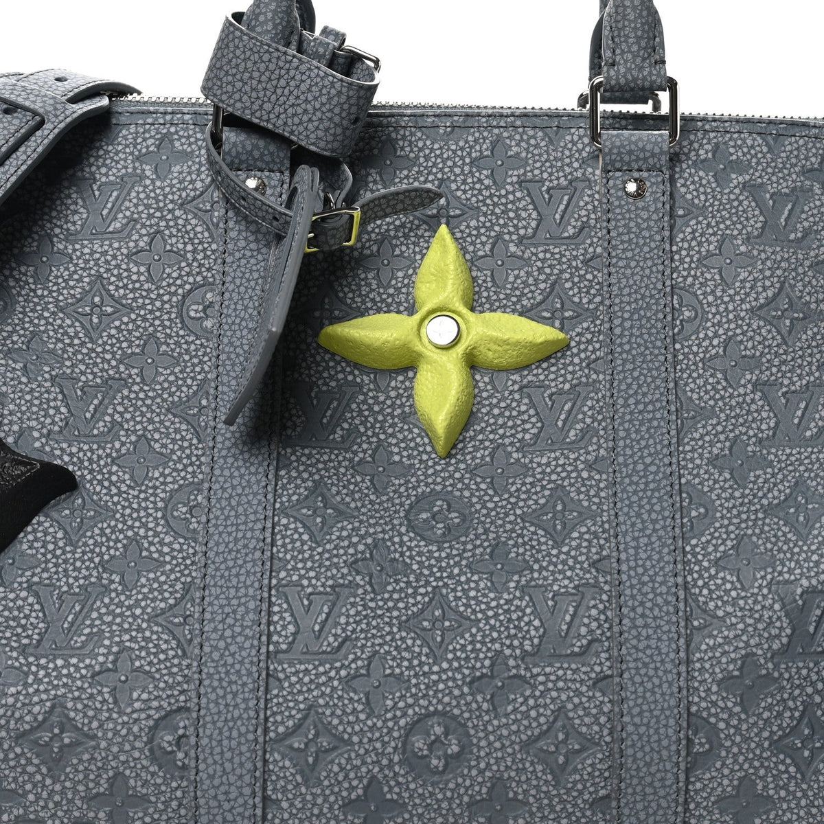 Taurillon Monogram Climbing Keepall Bandouliere 50 Granite