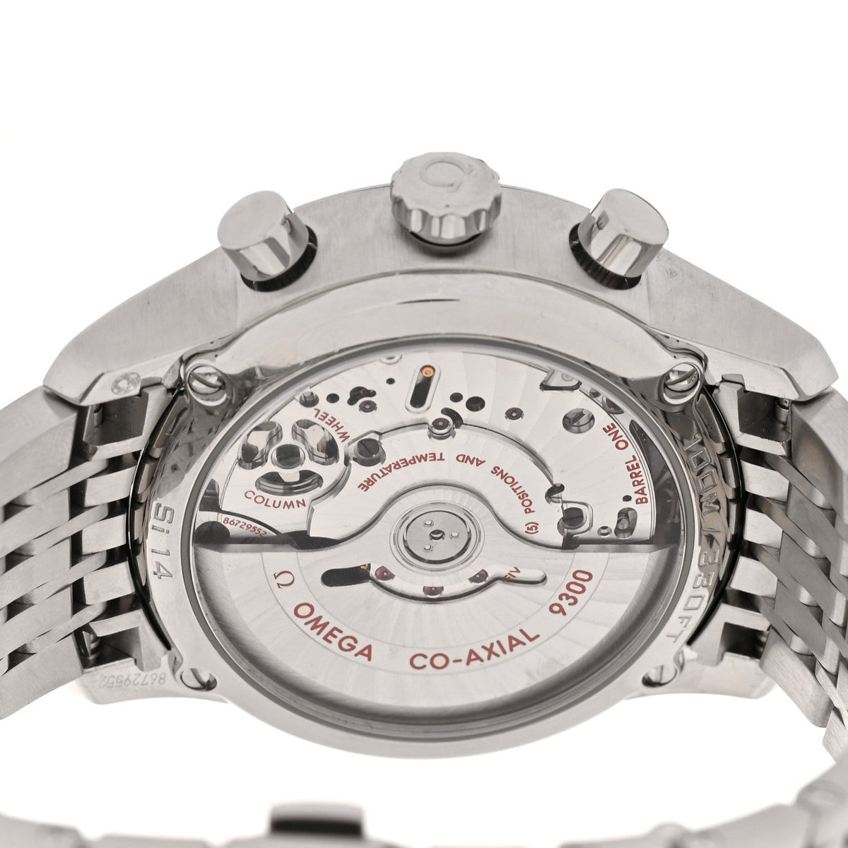 Stainless Steel 42mm De Ville Co-Axial Chronometer Automatic Watch Blue 431.10.42.51.03.001
