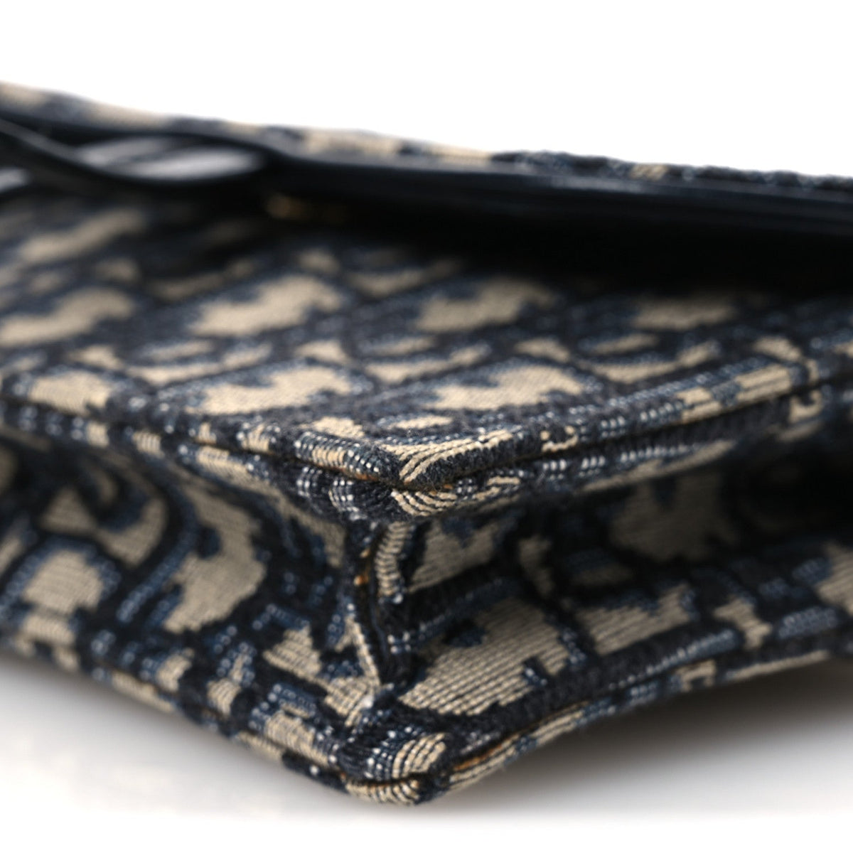 Oblique Saddle Belt Bag Blue