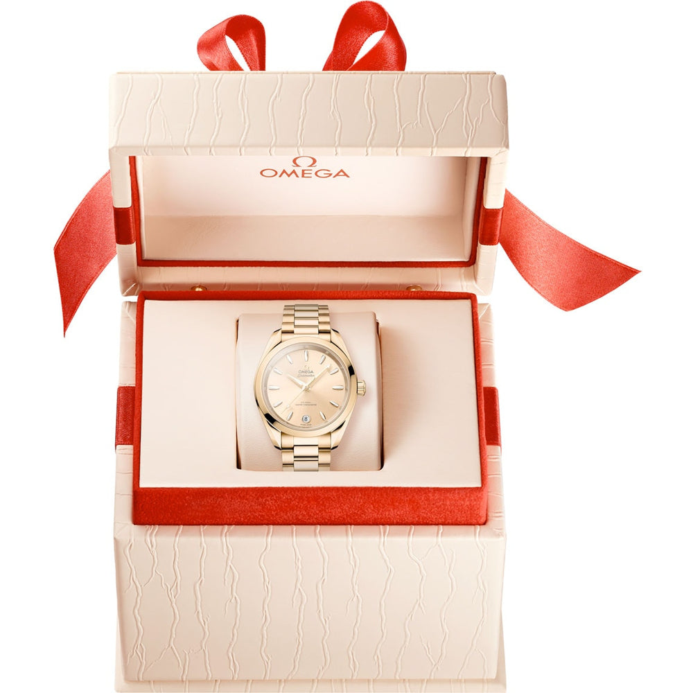 Omega 220.50.34.20.08.001 Seamaster Aqua Terra Shades Moonshine Gold