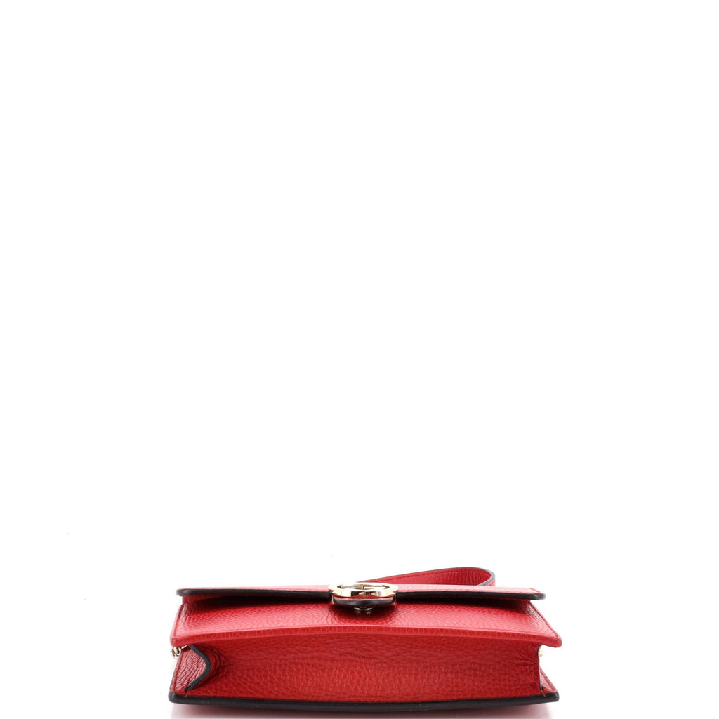 Interlocking Wallet on Chain Leather