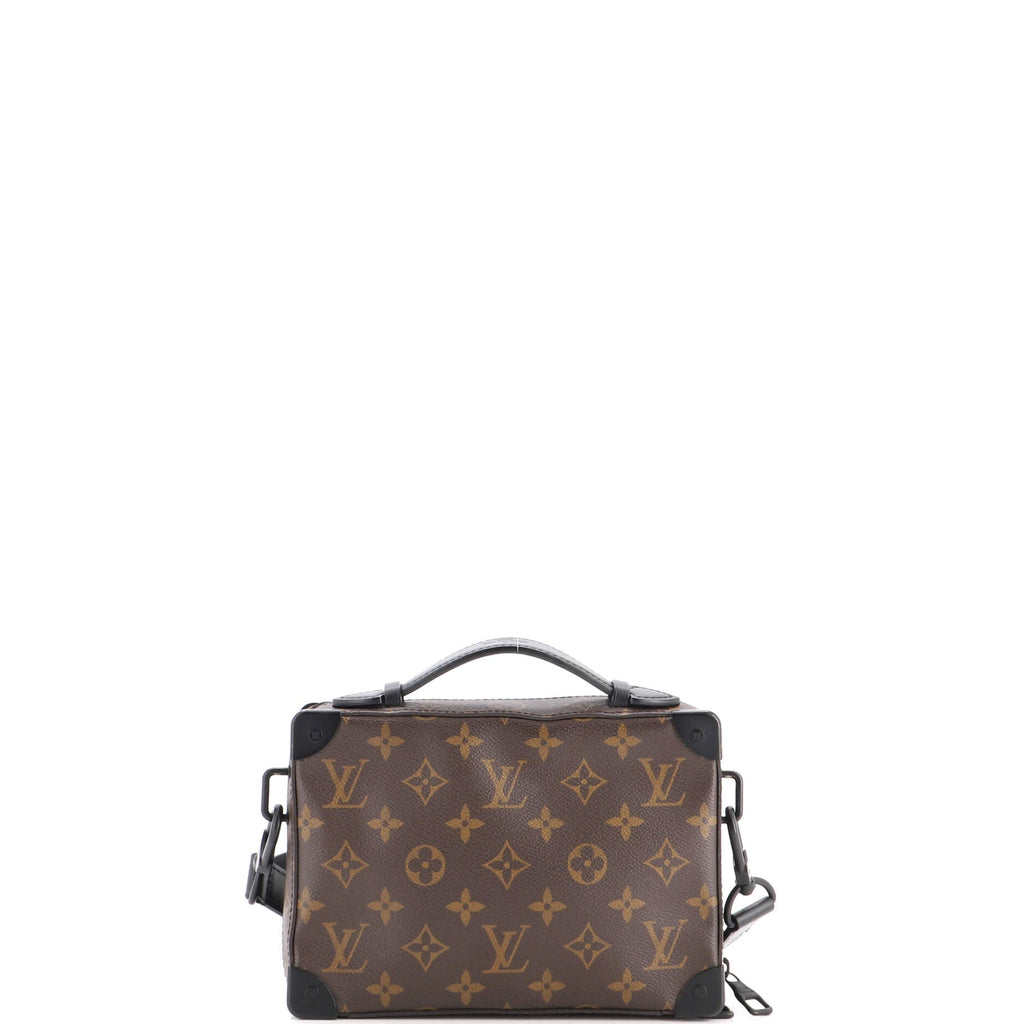 Handle Soft Trunk Bag Macassar Monogram Canvas