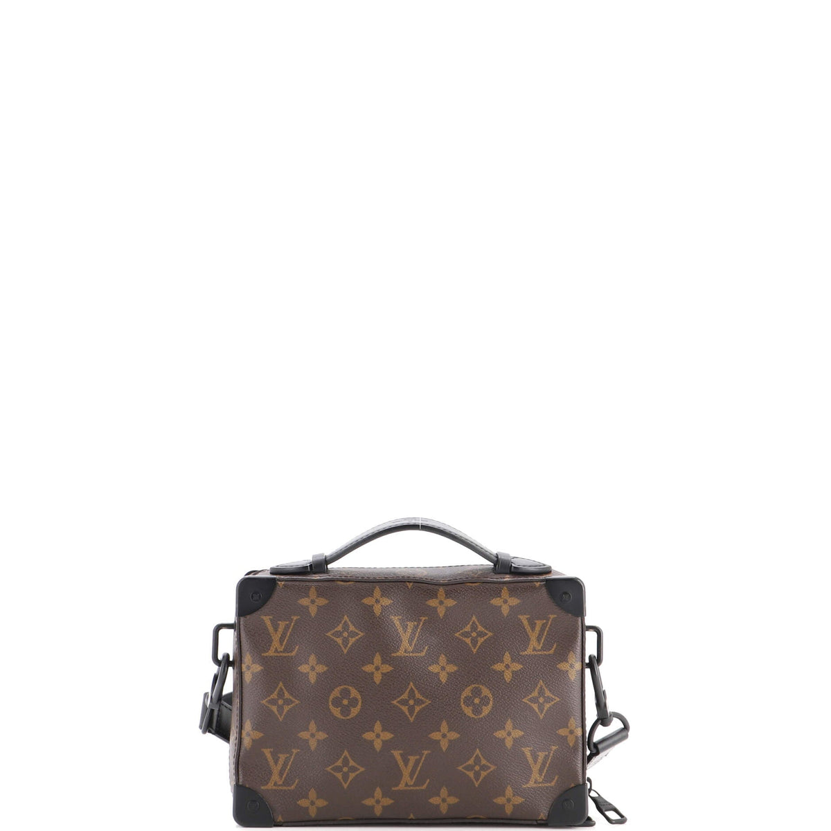 Handle Soft Trunk Bag Macassar Monogram Canvas