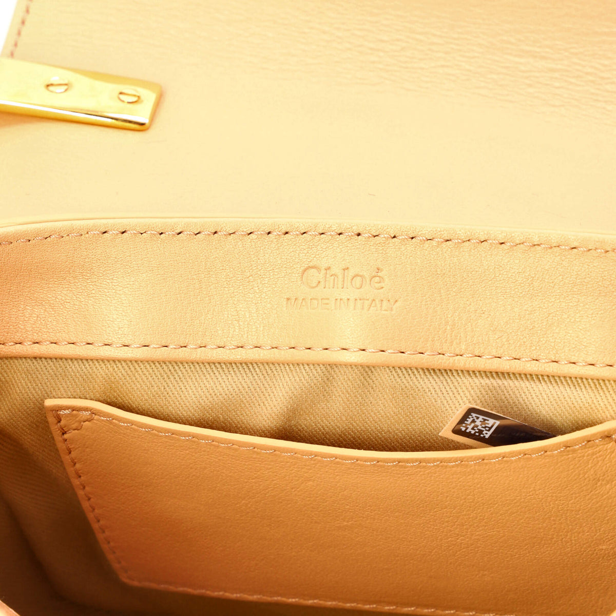 C Flap Bag Lizard Embossed Leather Mini