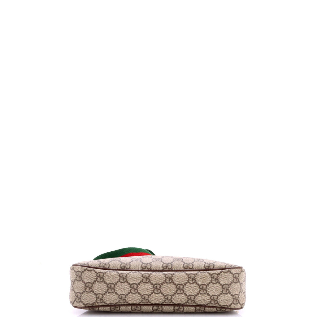 Ophidia Charm Shoulder Bag GG Coated Canvas Small