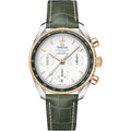Omega 324.23.38.50.02.001 Speedmaster 38 mm Steel Yellow Gold on Strap