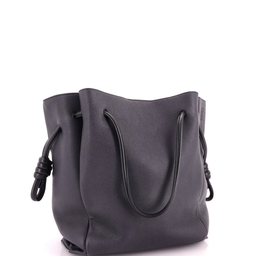 Flamenco Knot Tote Leather Large