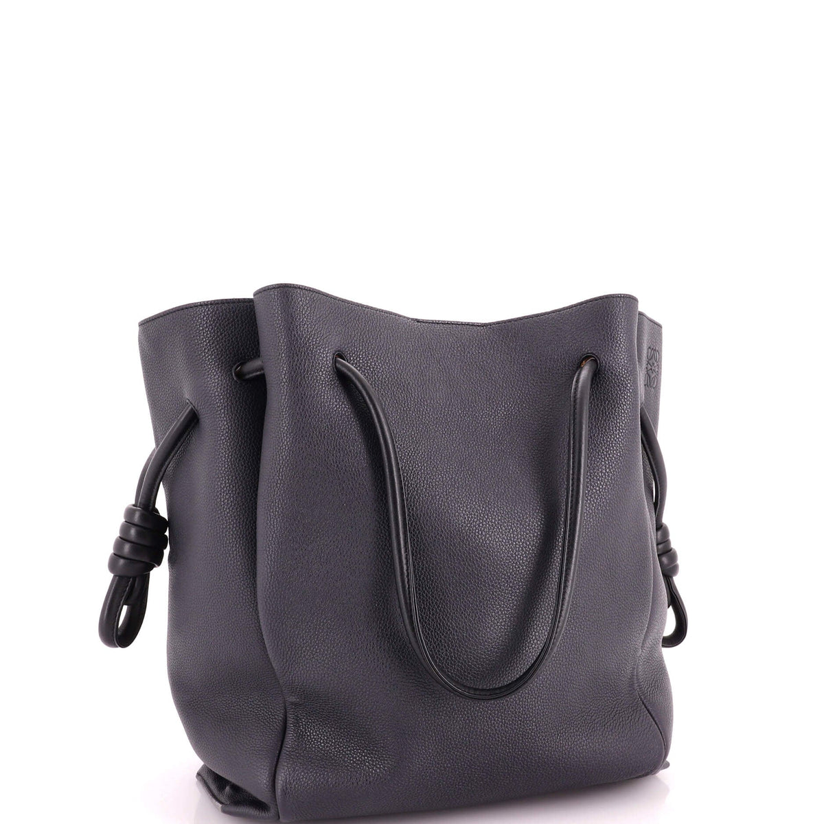 Flamenco Knot Tote Leather Large