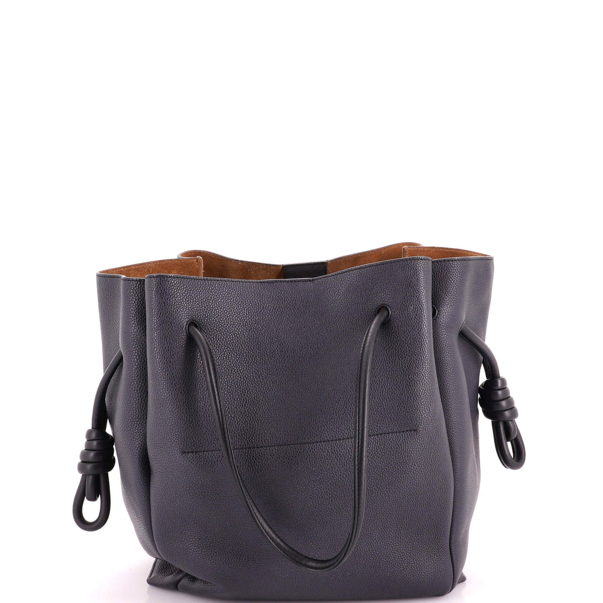 Flamenco Knot Tote Leather Large