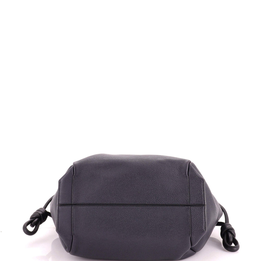Flamenco Knot Tote Leather Large