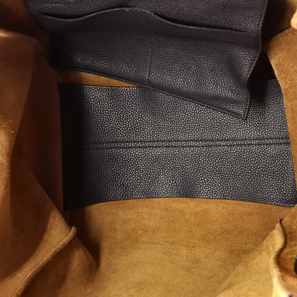 Flamenco Knot Tote Leather Large