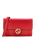 Interlocking Wallet on Chain Leather