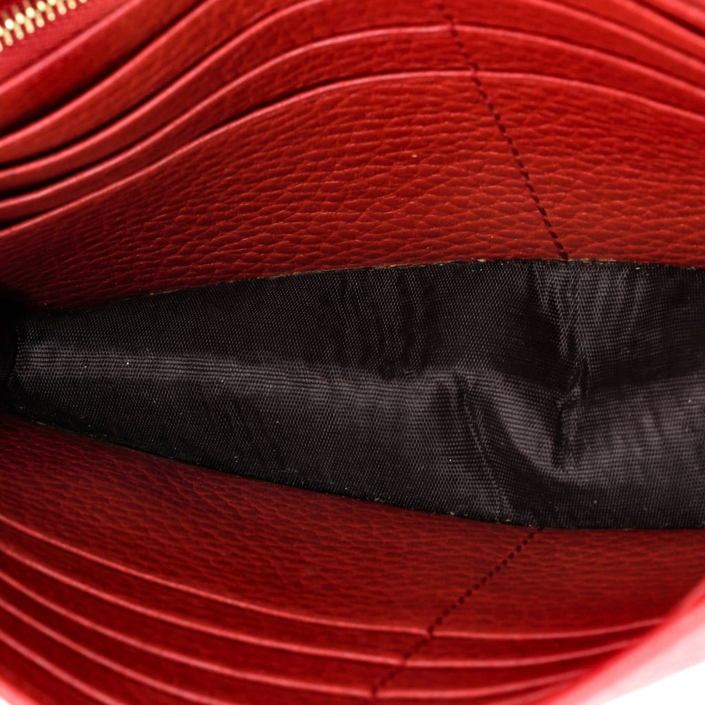 Interlocking Wallet on Chain Leather