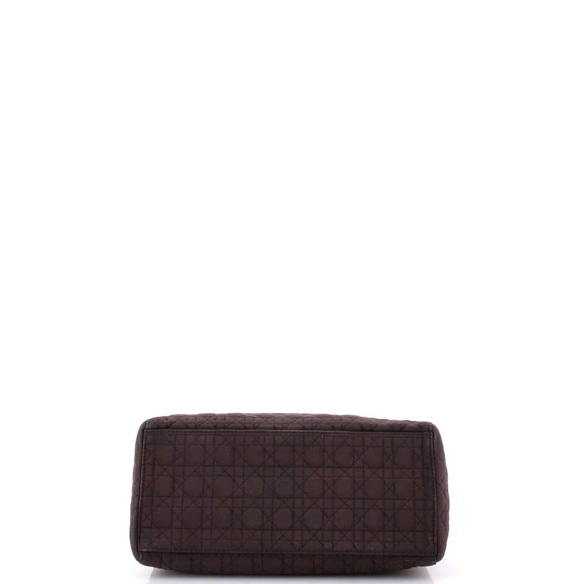 Vintage Lady Dior Bag Cannage Quilt Nylon Medium