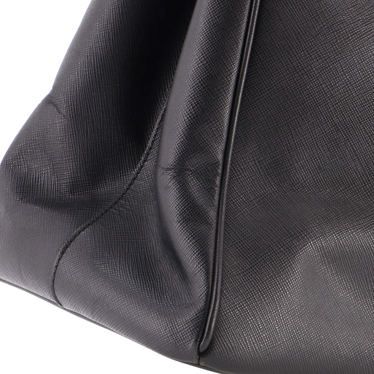 Double Zip Lux Tote Saffiano Leather XL